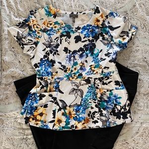RARE Floral Jaanuu Top